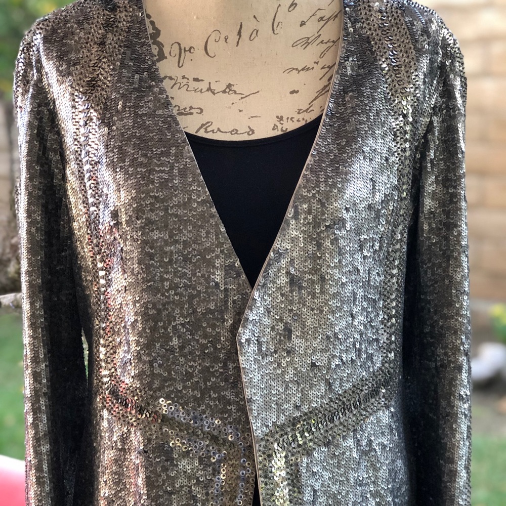 Rohit + Rahul Chic Sequin Blazer